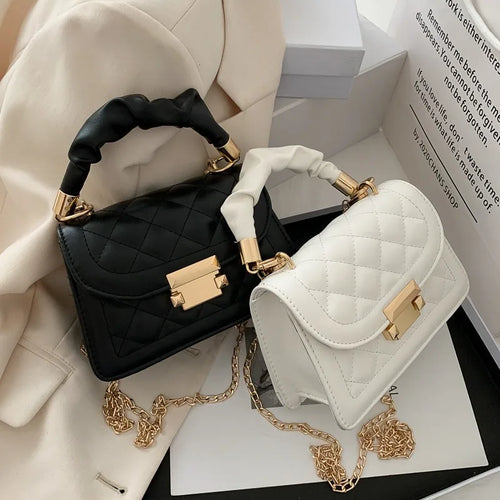 Chain Mini Square Crossbody Bag